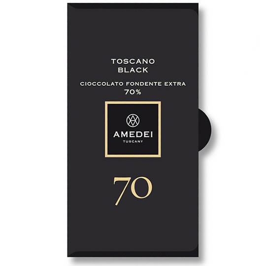 Buy Amedei Toscano Black 70% Cocoa Dark Chocolate Bar from choctrade Amedei Toscano Black 70% Cocoa Dark Chocolate Bar