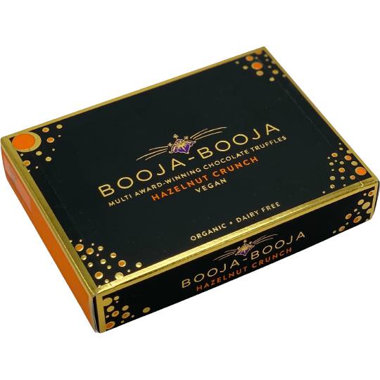 Buy Booja-Booja Hazelnut Crunch Chocolate Truffles 92g from choctrade Booja-Booja Hazelnut Crunch Chocolate Truffles 92g