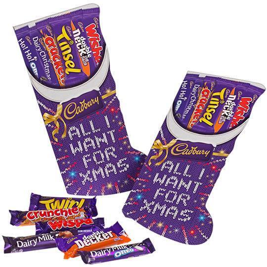Buy Cadbury Christmas Stocking Chocolate Selection Boxes from cadbury Cadbury Christmas Stocking Chocolate Selection Boxes