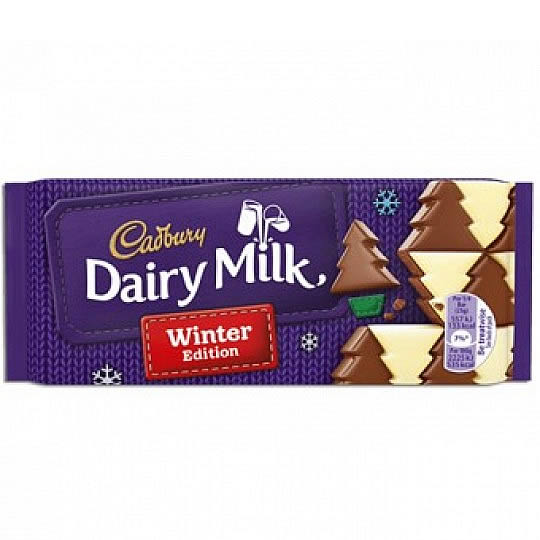 Cadbury Dairy Milk Winter Edition Chocolate Bar