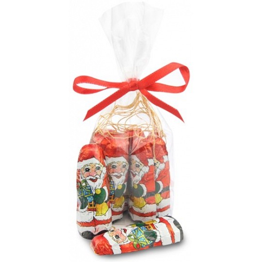 Chocolate Trading Co. Santa Chocolate Christmas Tree Decorations