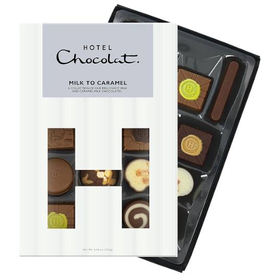 Buy Hotel Chocolat Milk to Caramel H-Box Chocolate Box from amazon Hotel Chocolat Milk to Caramel H-Box Chocolate Box