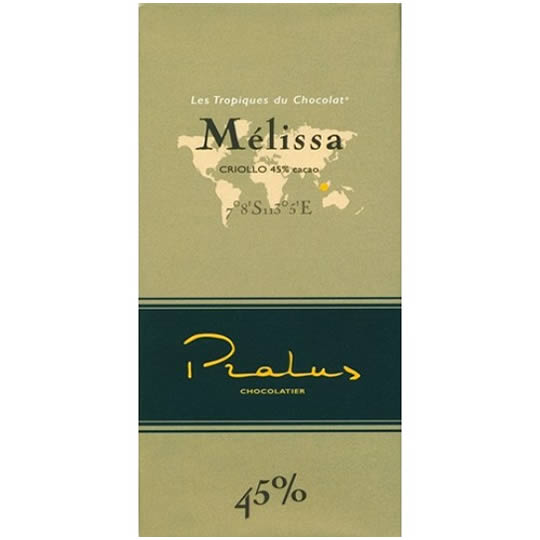 Buy Pralus Melissa 45% Cocoa Milk Chocolate Bar from choctrade Pralus Melissa 45% Cocoa Milk Chocolate Bar