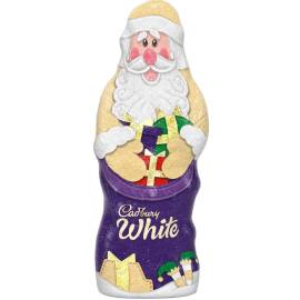 Cadbury White Chocolate Santa 100g