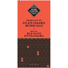 Michel Cluizel Salted Butter Caramel 45% Cocoa Milk Chocolate Bar